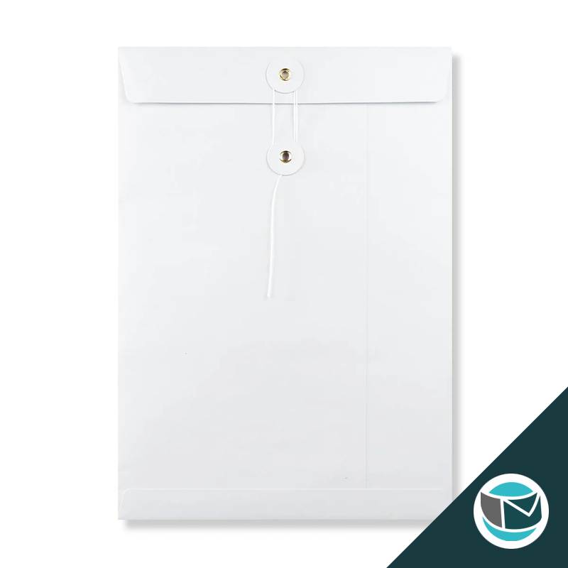 Envelop met Japanse Sluiting - 324x229 mm (C4) - Wit