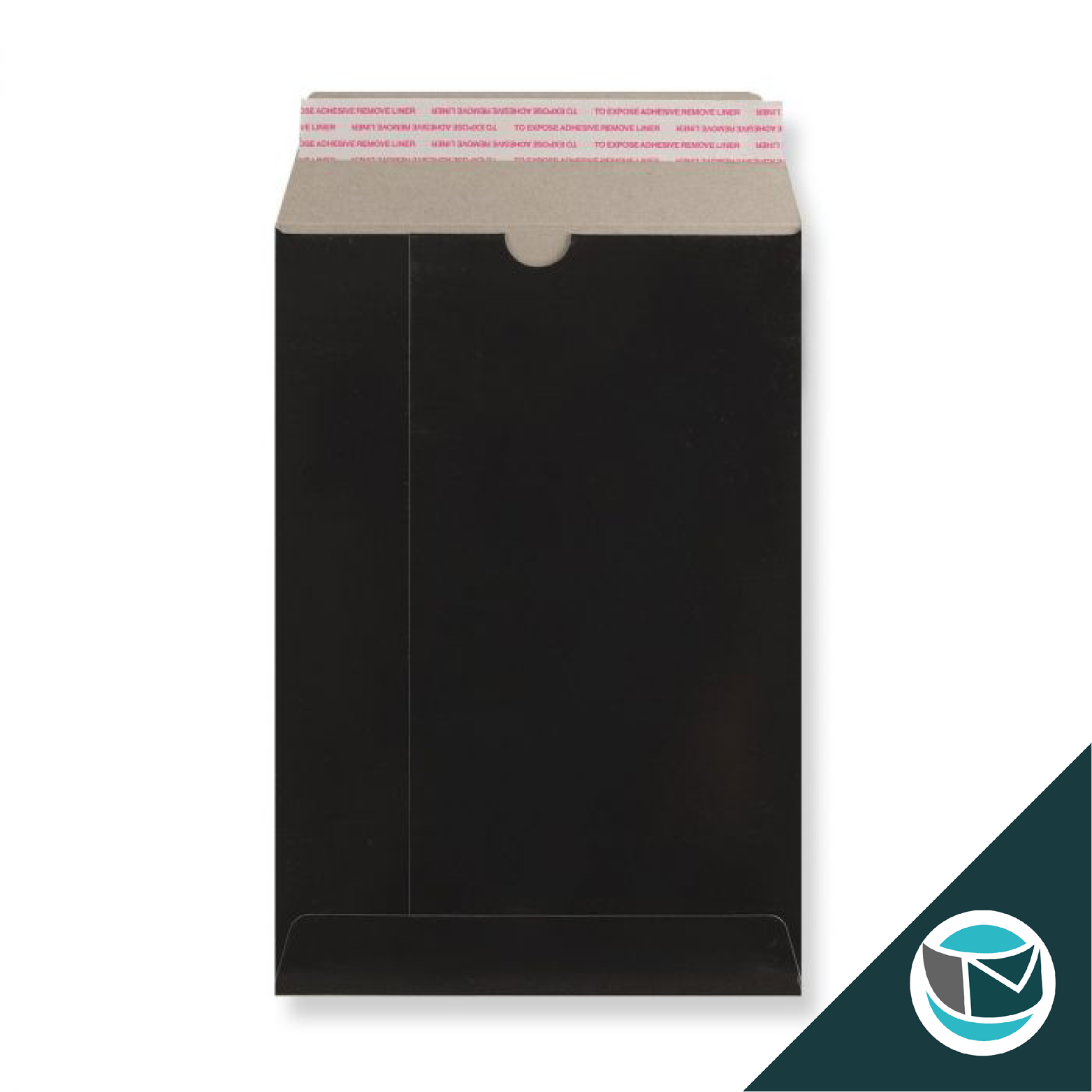 Kartonnen Duplex Enveloppen - 324x229 mm (C4) - Zwart