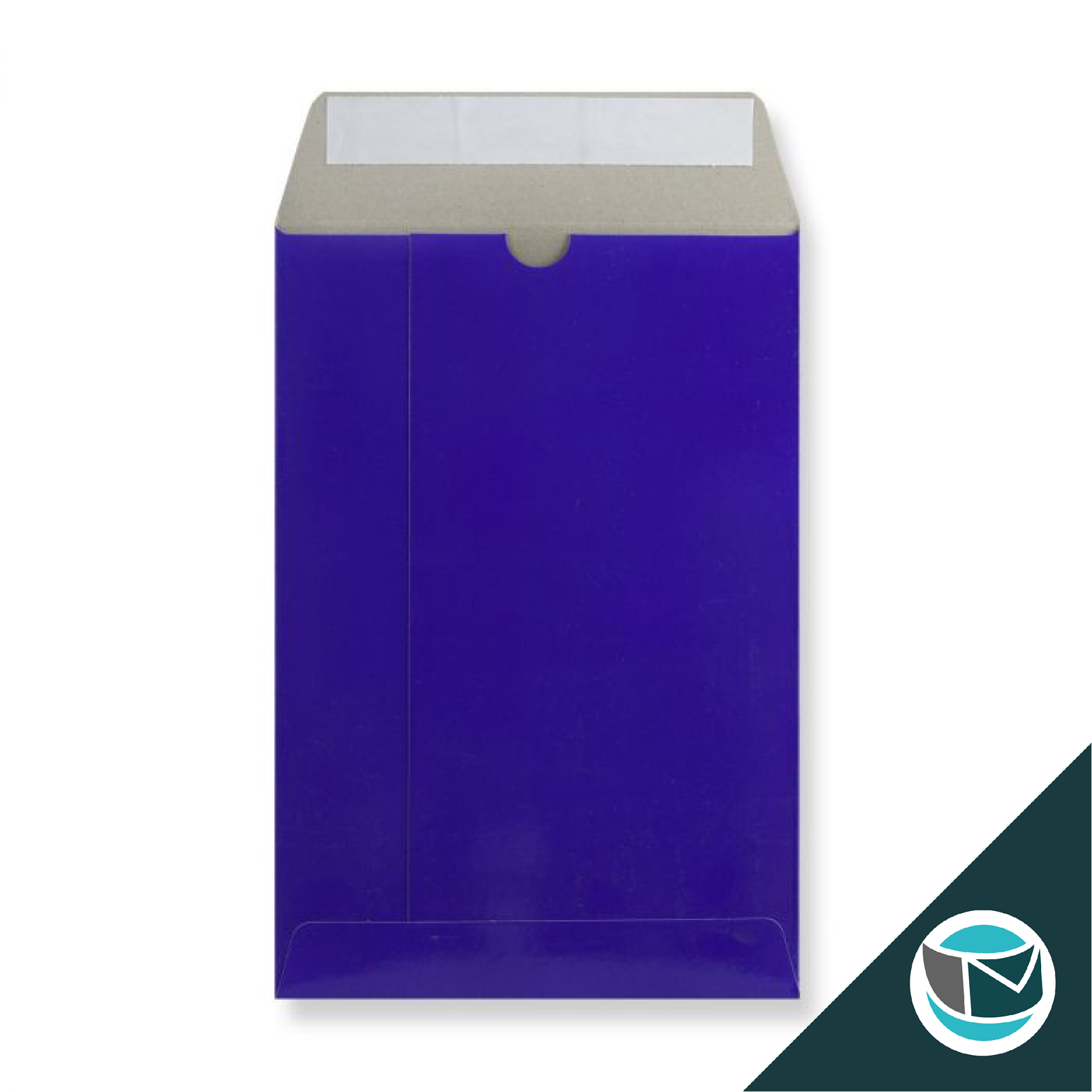 Kartonnen Duplex Enveloppen - 324x229 mm (C4) - Blauw