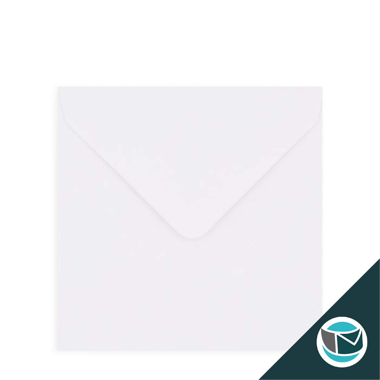 Gekleurde Envelop - 130x130 mm - Wit 130gsm