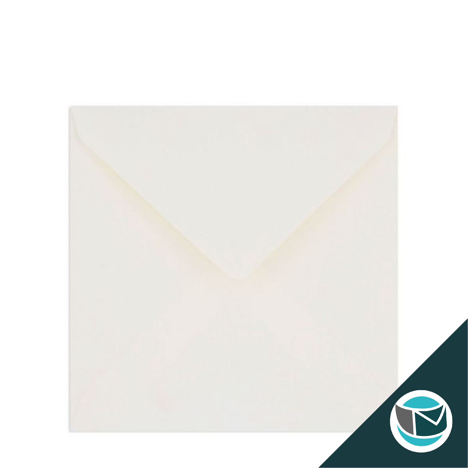 Gekleurde Envelop - 130x130 mm - Ivoor 135gsm
