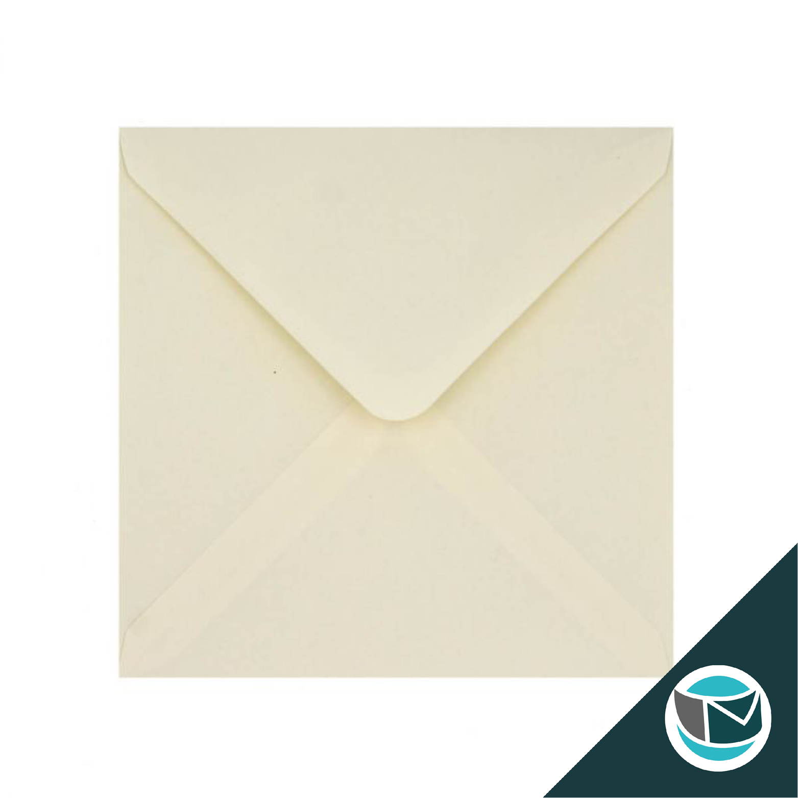 Gekleurde Envelop - 150x150 mm - Ivoor
