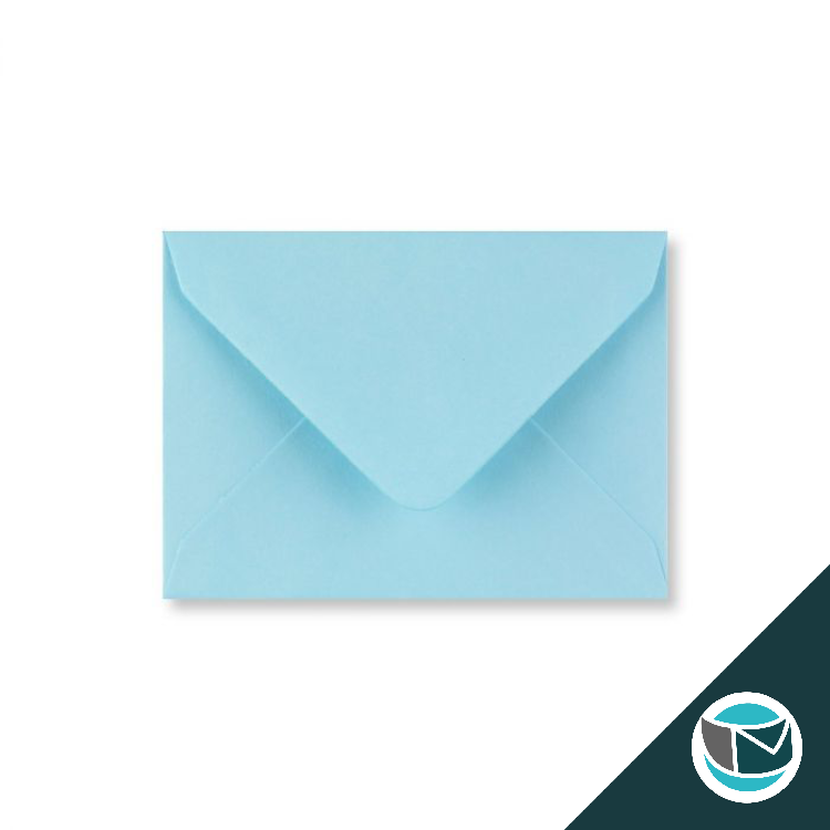 Gekleurde Envelop - 62x94 mm - Lichtblauw