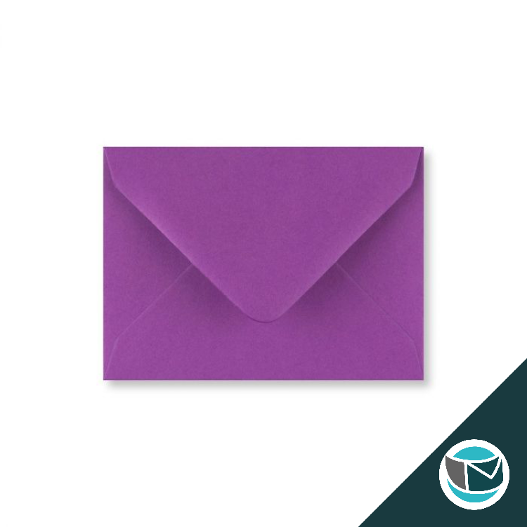 Gekleurde Envelop - 62x94 mm - Paars