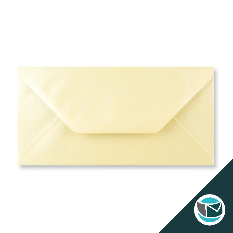 Gekleurde Envelop - 110x220 mm ea5/6  - Champagne