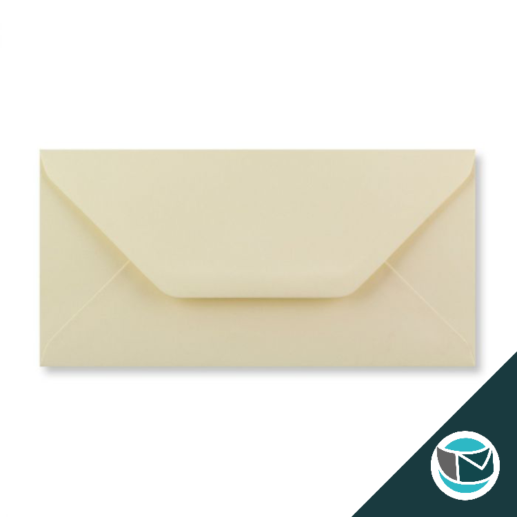 Gekleurde Envelop - 110x220 mm ea5/6  - Cream