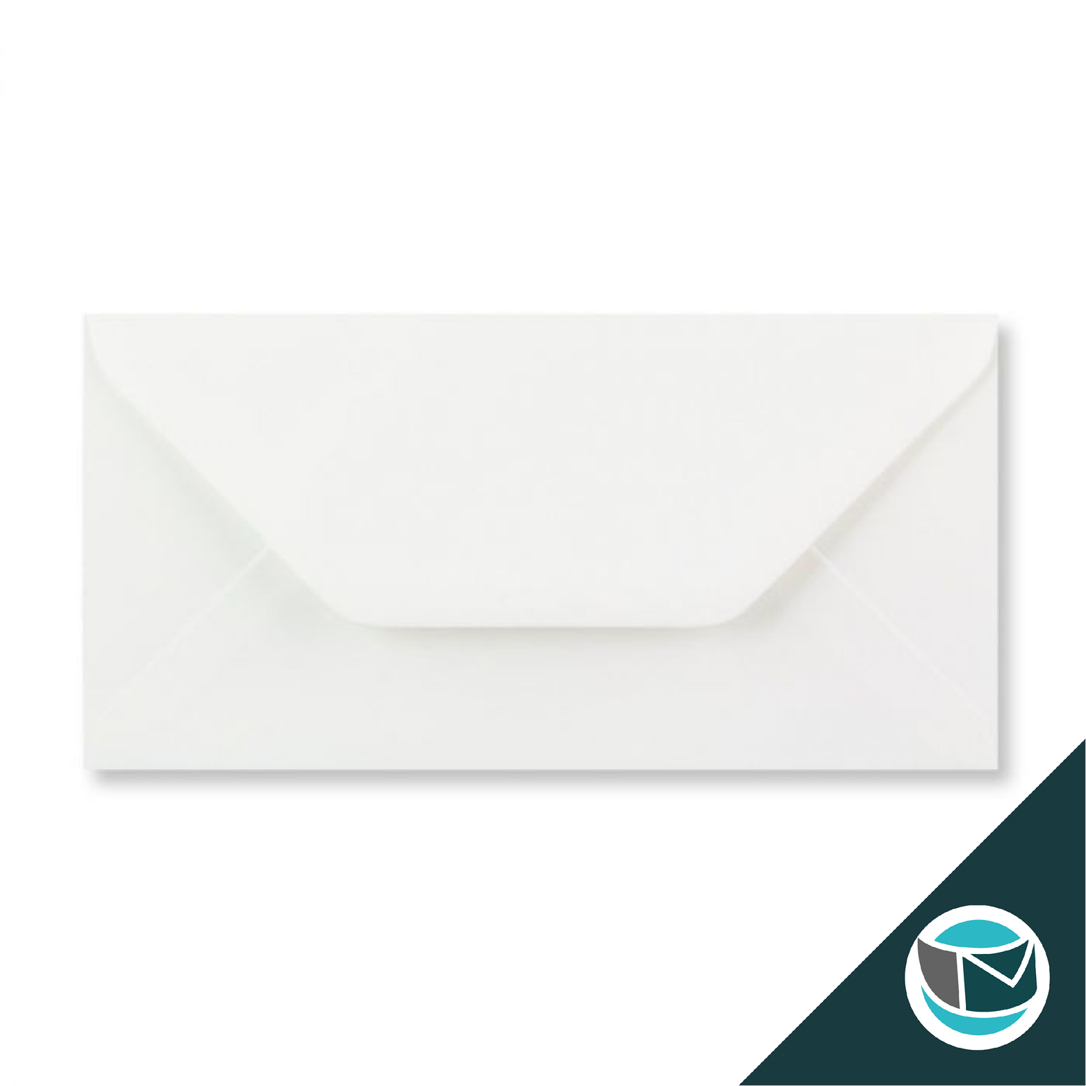 Gekleurde Envelop - 110x220 mm ea5/6  - Wit Recycled