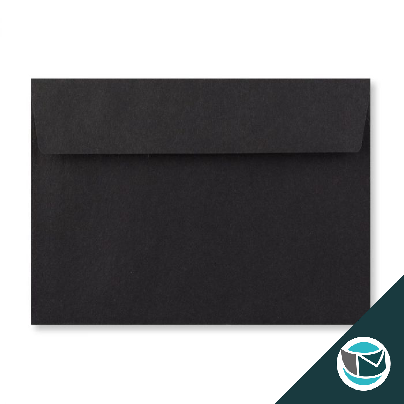 Gekleurde Envelop - 114x162 mm - Zwart