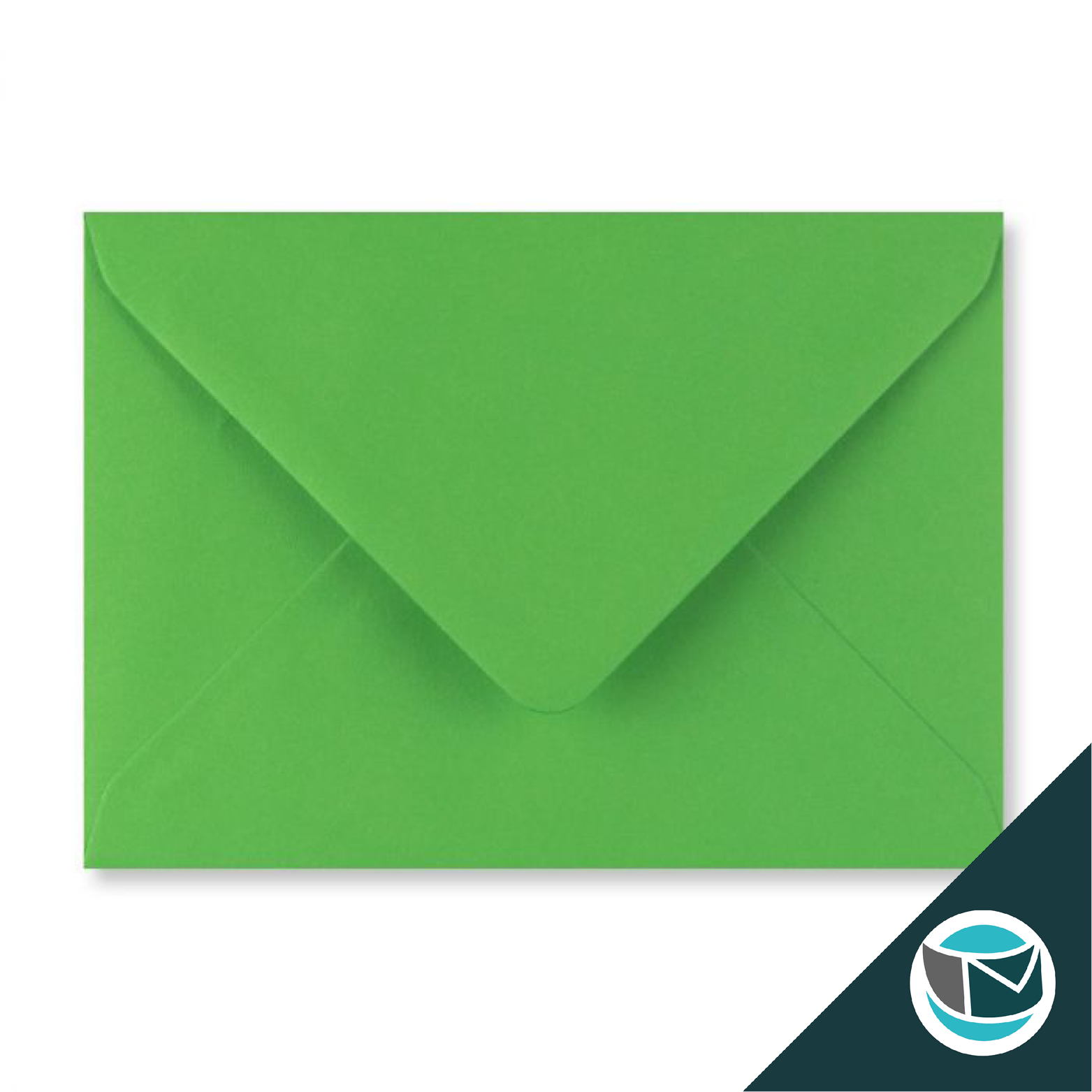Gekleurde Envelop - 114x162 mm (C6) - Groen