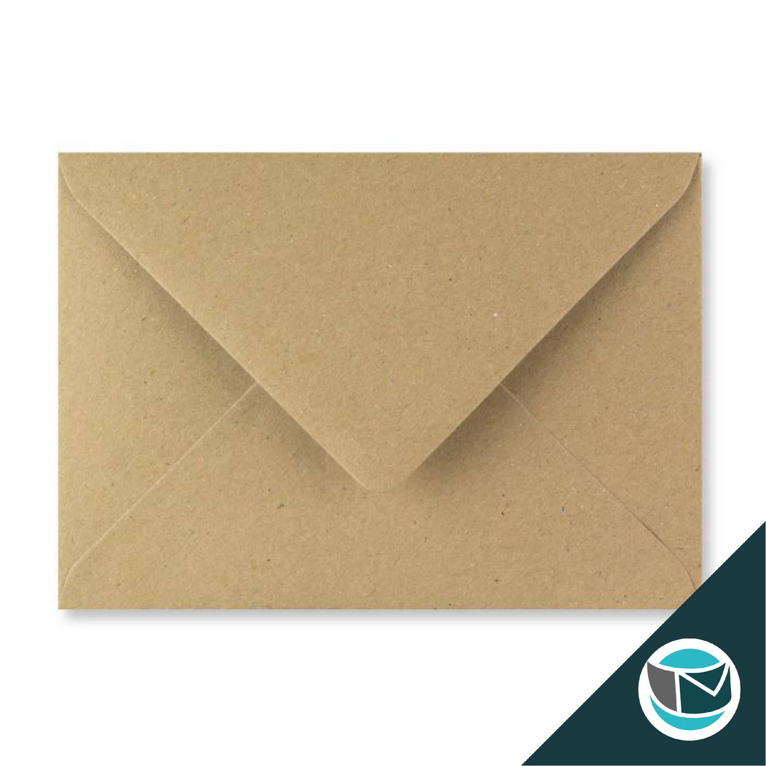 Gekleurde Envelop - 125x175 mm - Gerecycelde Kraft