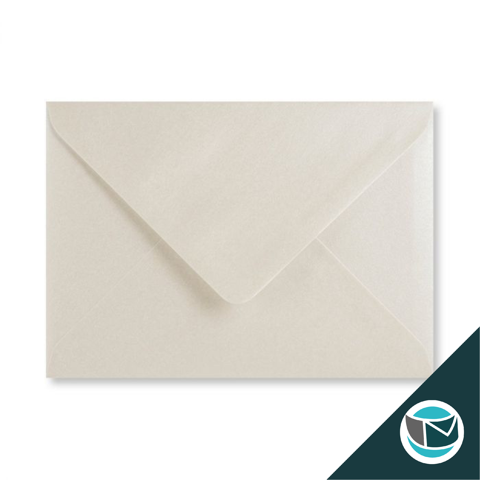 Gekleurde Envelop - 125x175 mm - Wit Gehammerd