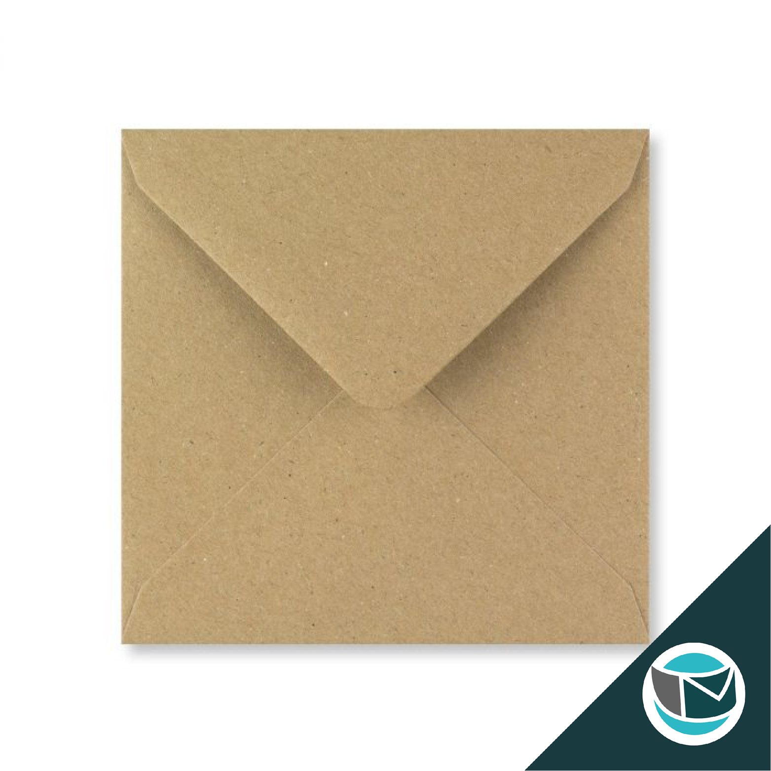 Gekleurde Envelop - 130x130 mm - Kraft