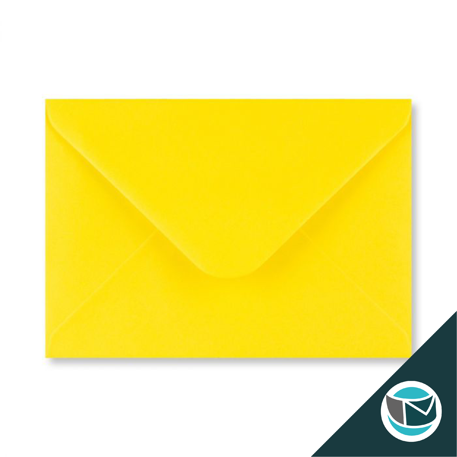 Gekleurde Envelop - 133x184 mm - Geel