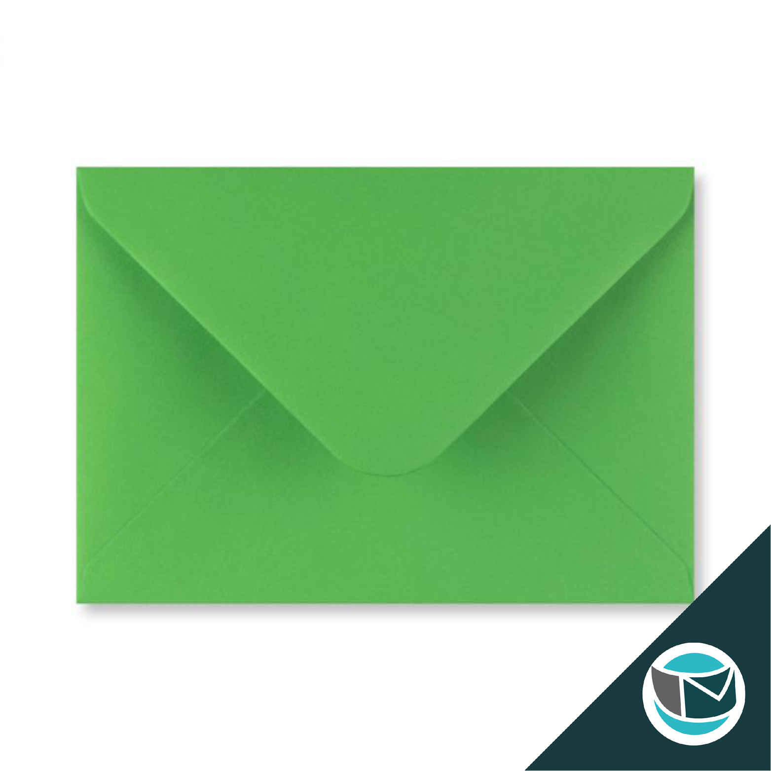 Gekleurde Envelop - 133x184 mm  - Groen