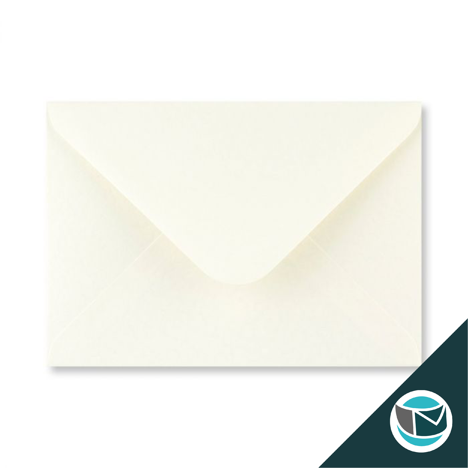 Gekleurde Envelop - 133x184 mm - Ivoor