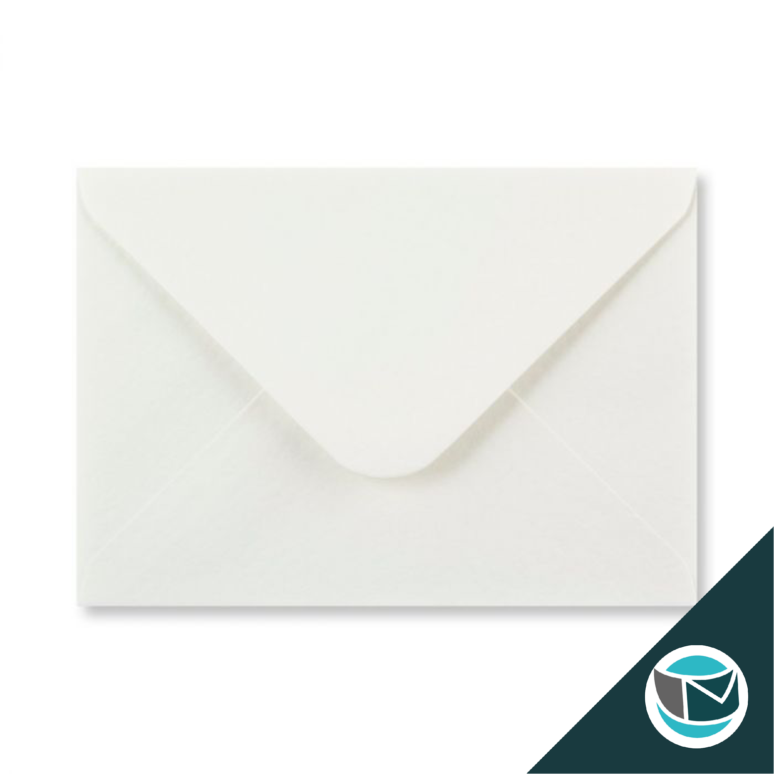 Gekleurde Envelop - 133x184 mm - Wit Gehammerd