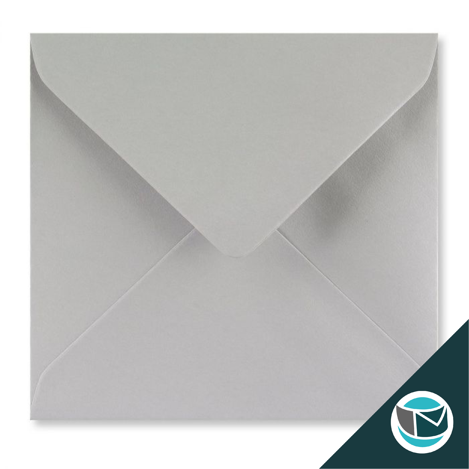 Gekleurde Envelop - 155x155 mm - Lichtgrijs