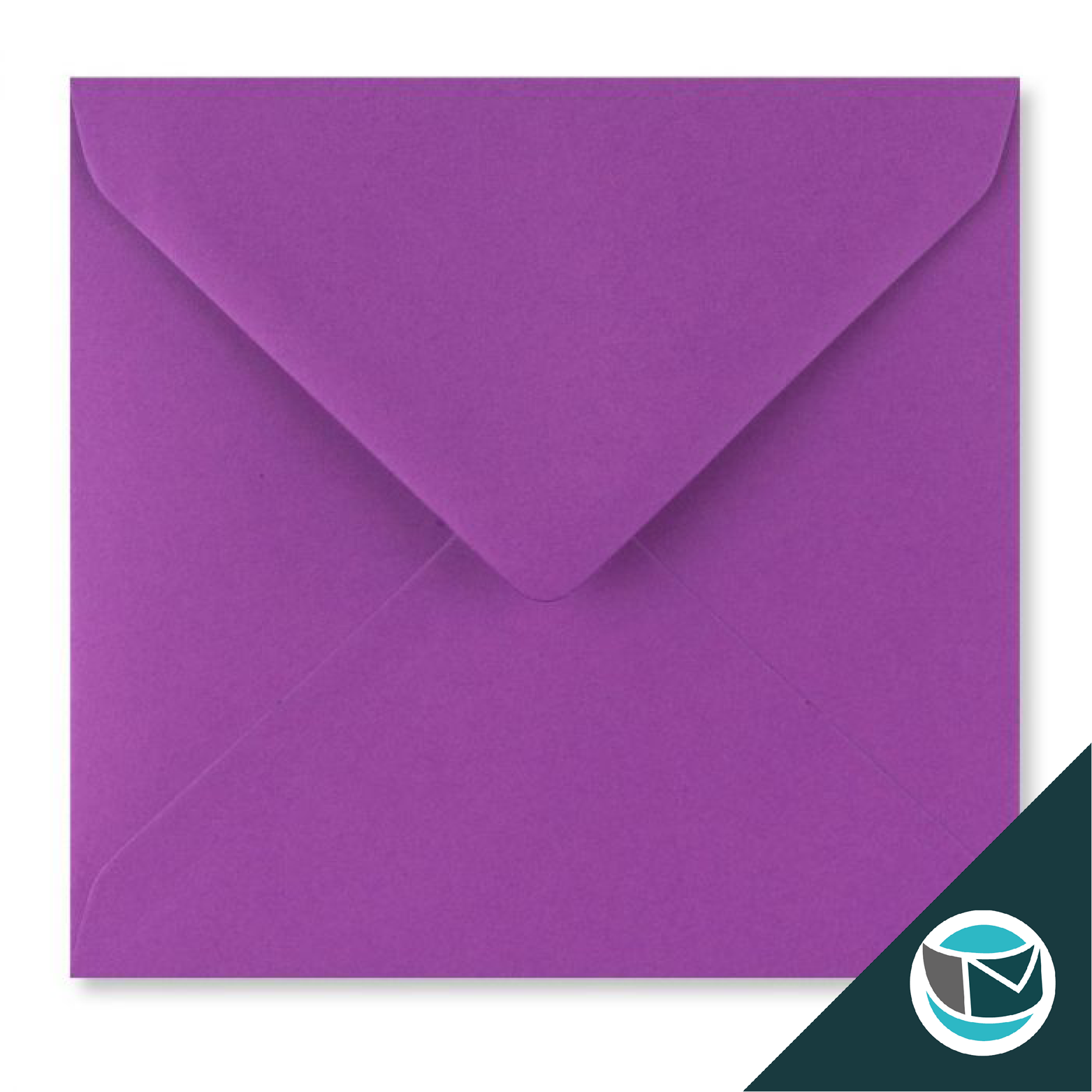 Gekleurde Envelop - 155x155 mm - Paars