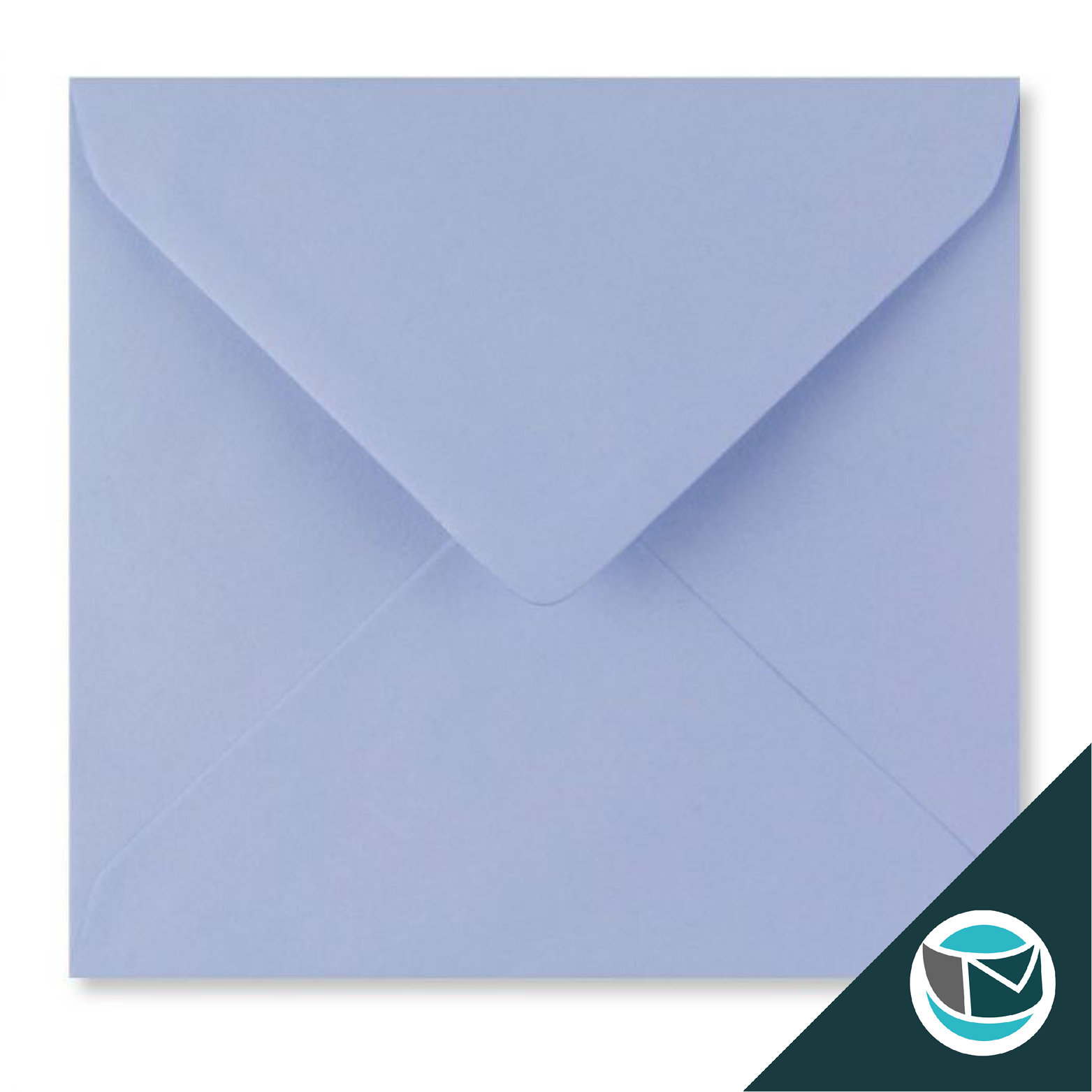Gekleurde Envelop - 155x155 mm - Blauw