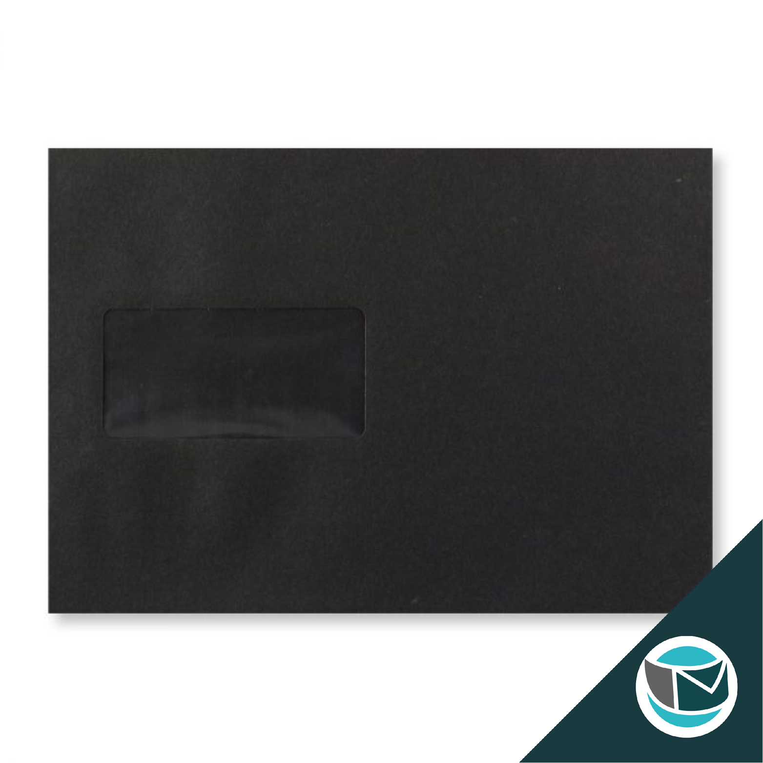Gekleurde Envelop - 162x229 mm (C5) - Zwart