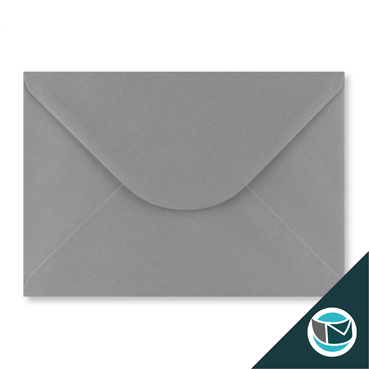 Gekleurde Envelop - 162x229 mm (C5) - Donkergrijs