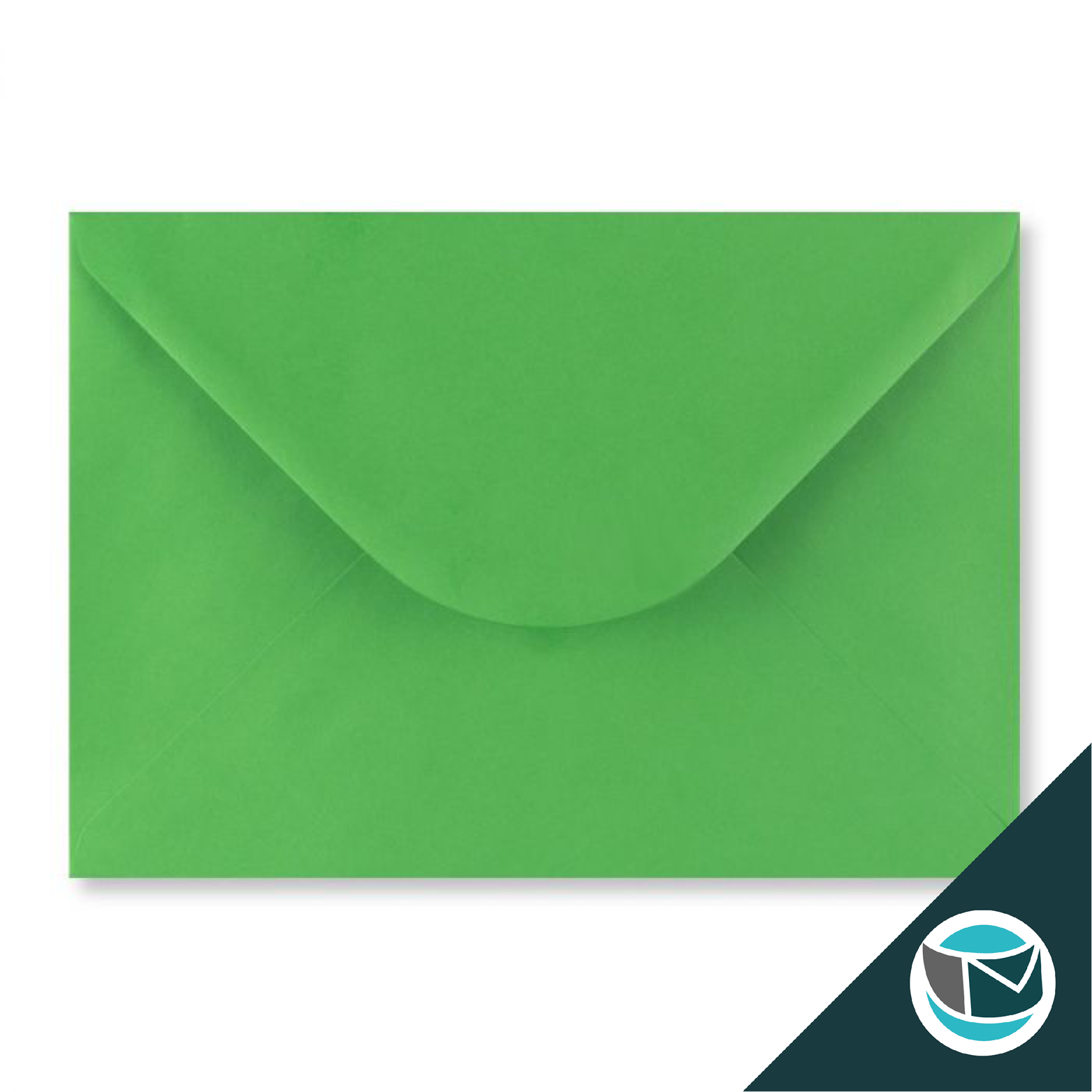 Gekleurde Envelop - 162x229 mm (C5)  - Groen