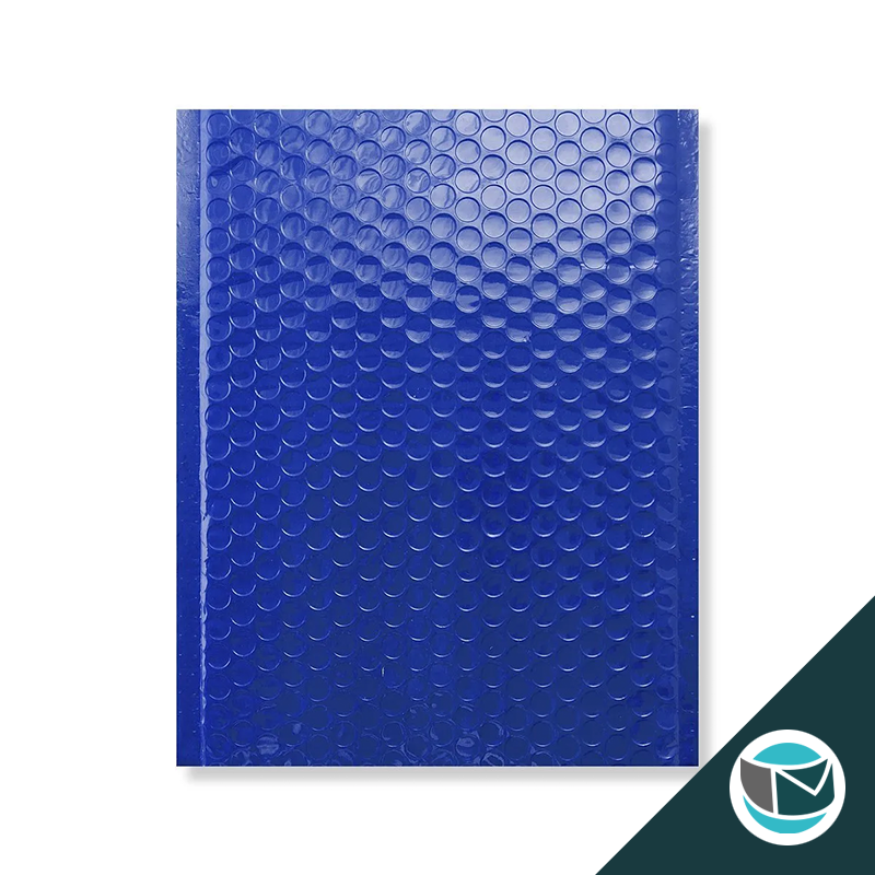 Kunststof Luchtkussenenvelop Hoogglans - 340x240 mm - Blauw