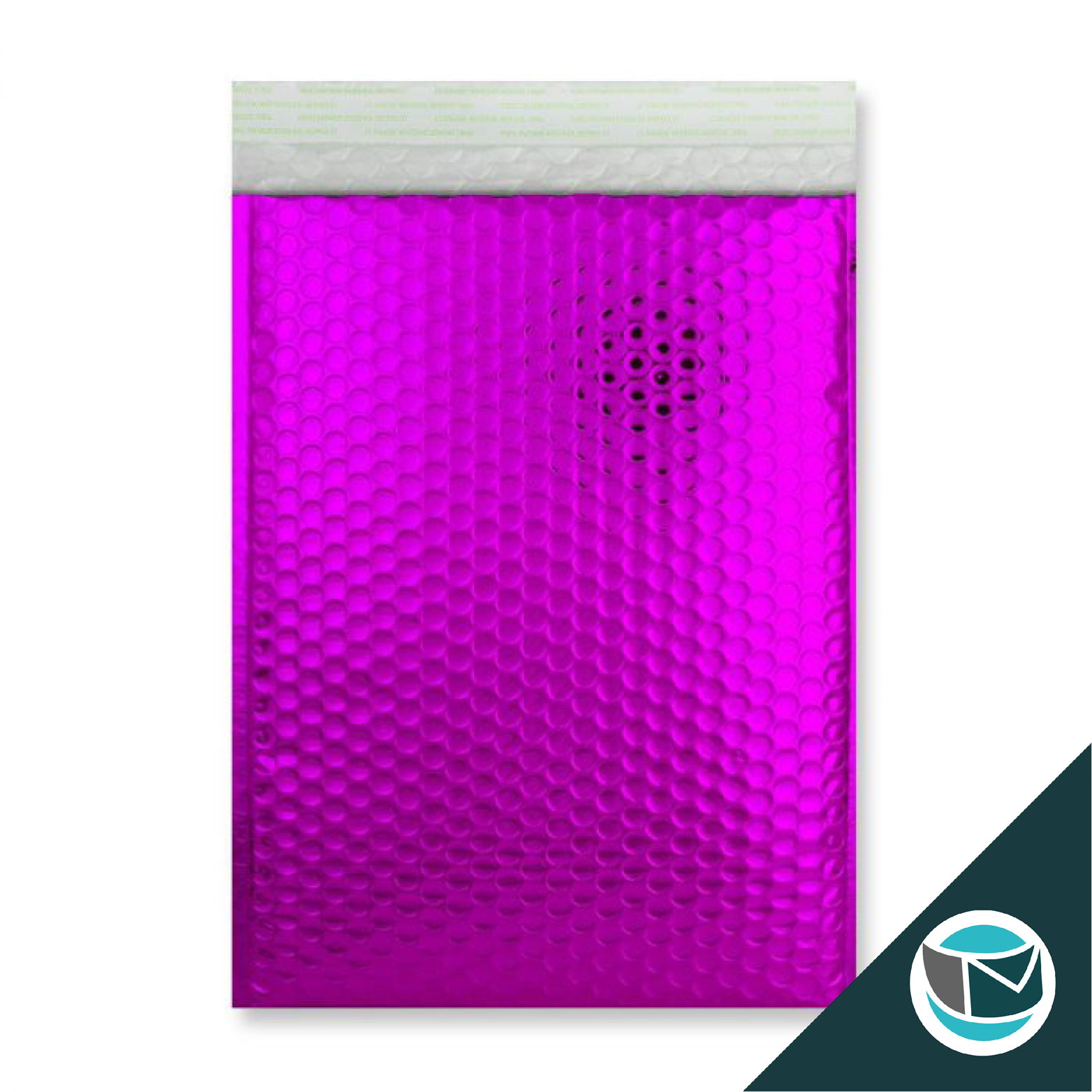Metallic Luchtkussen Envelop - 324x230 mm (C4) - Paars