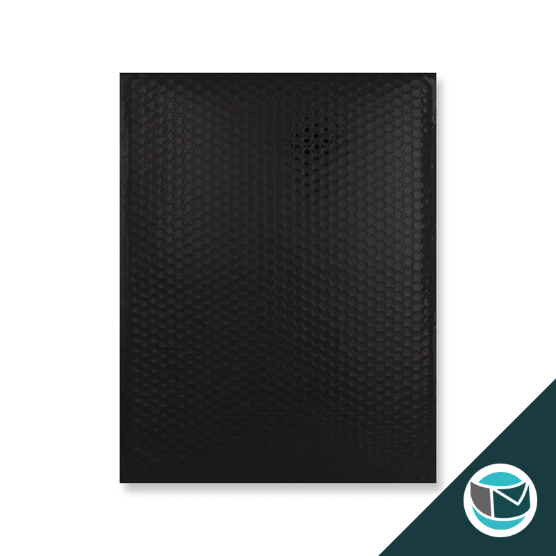 Metallic Luchtkussen Envelop - 450x320 mm (C3) - Zwart