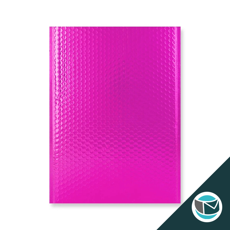 Metallic Luchtkussen Envelop - 450x320 mm (C3) - Roze