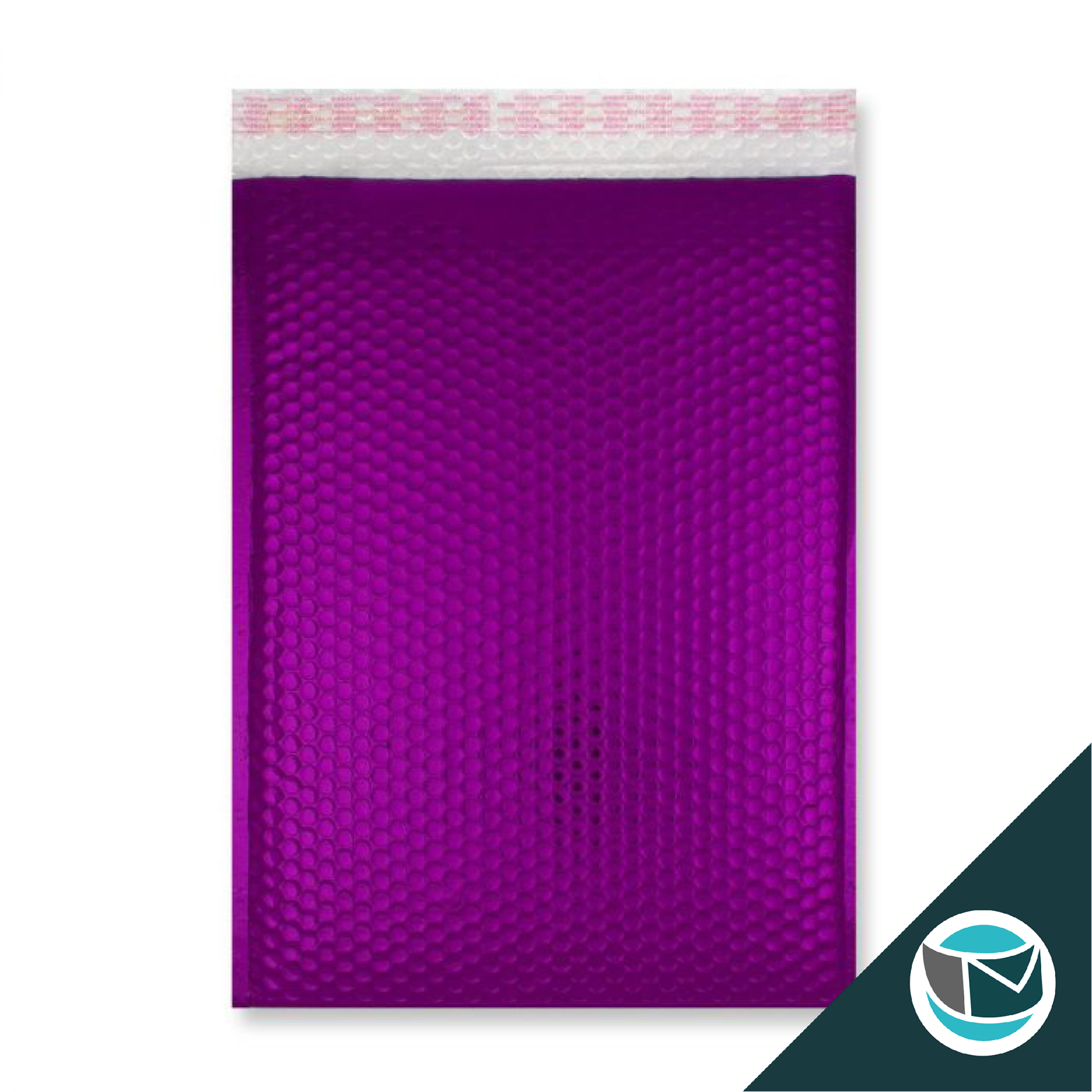 Metallic Luchtkussen Envelop - 450x320 mm (C3) - Paars