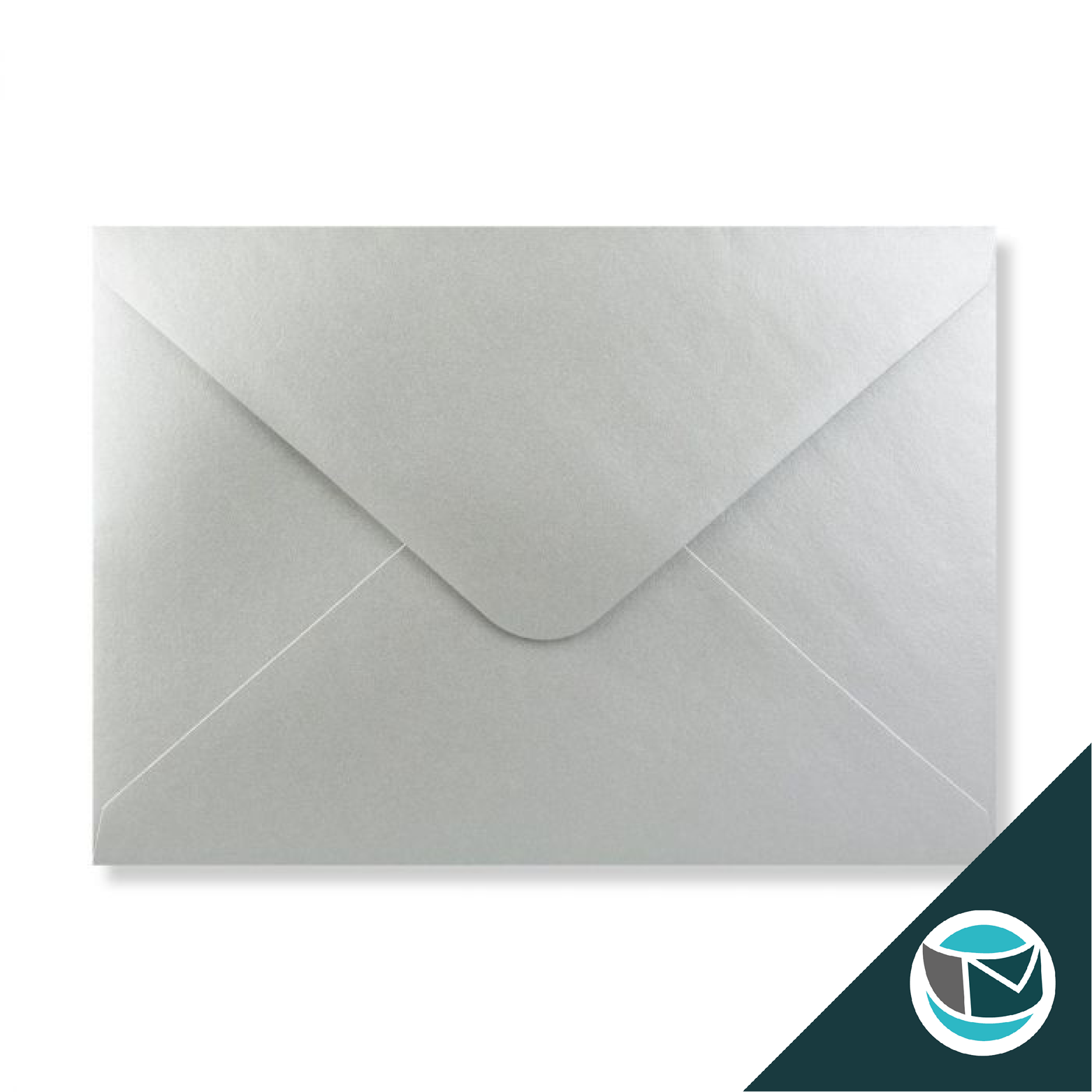 Luxe Wenskaart Envelop - 162x229 mm (C5) - Zilver