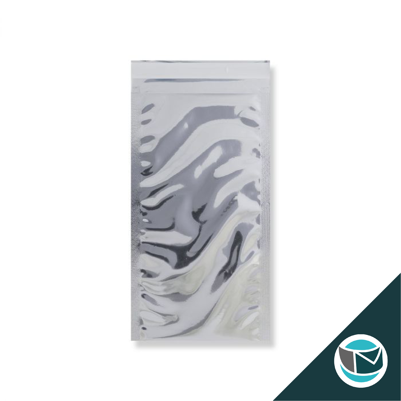 Metallic Folie Envelop (Glans) - 229x114 mm (DL+) - Zilver