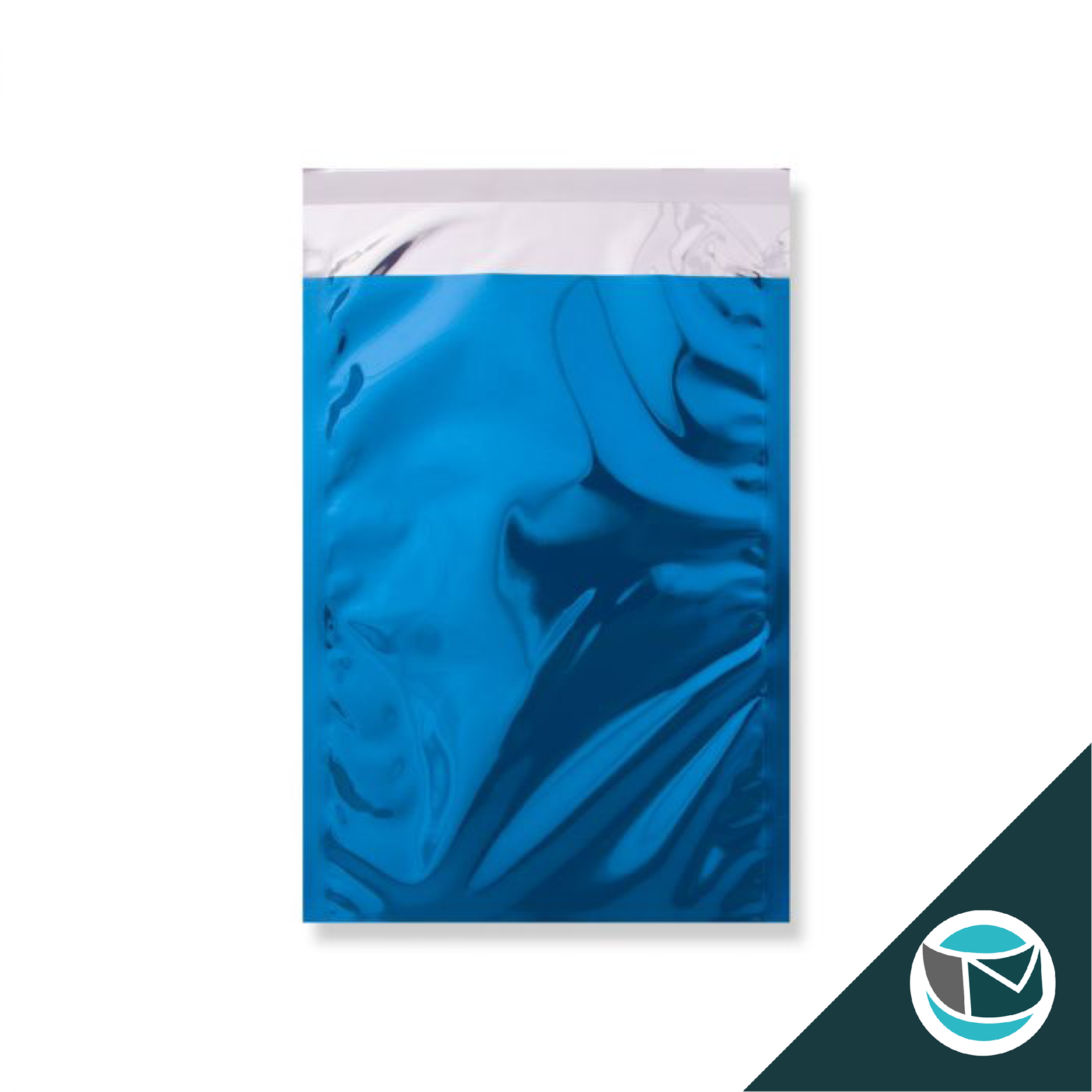 Metallic Folie Envelop (Glans) - 229x162 mm (C5) - Blauw
