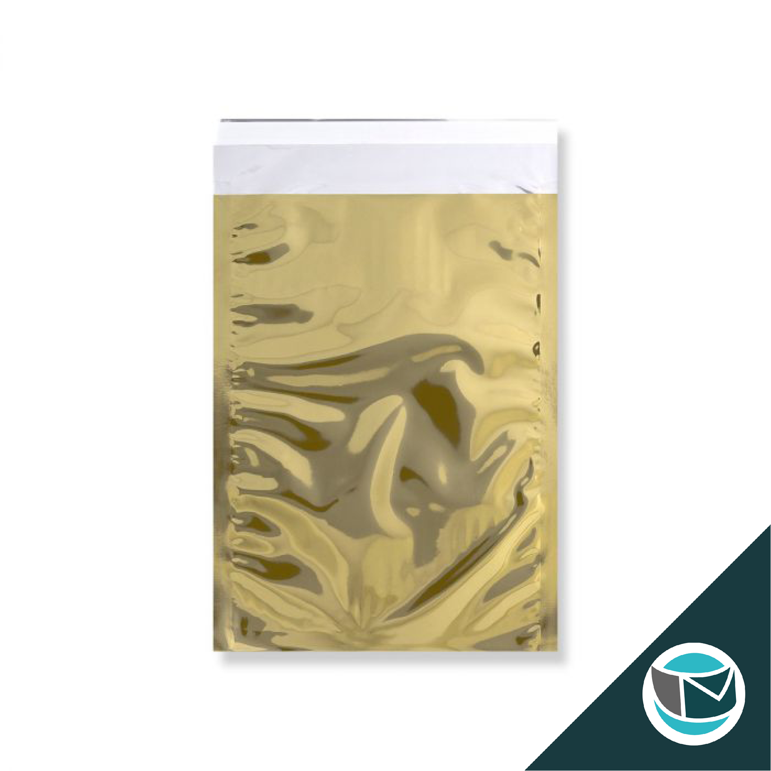 Metallic Folie Envelop (Glans) - 229x162 mm (C5) - Goud