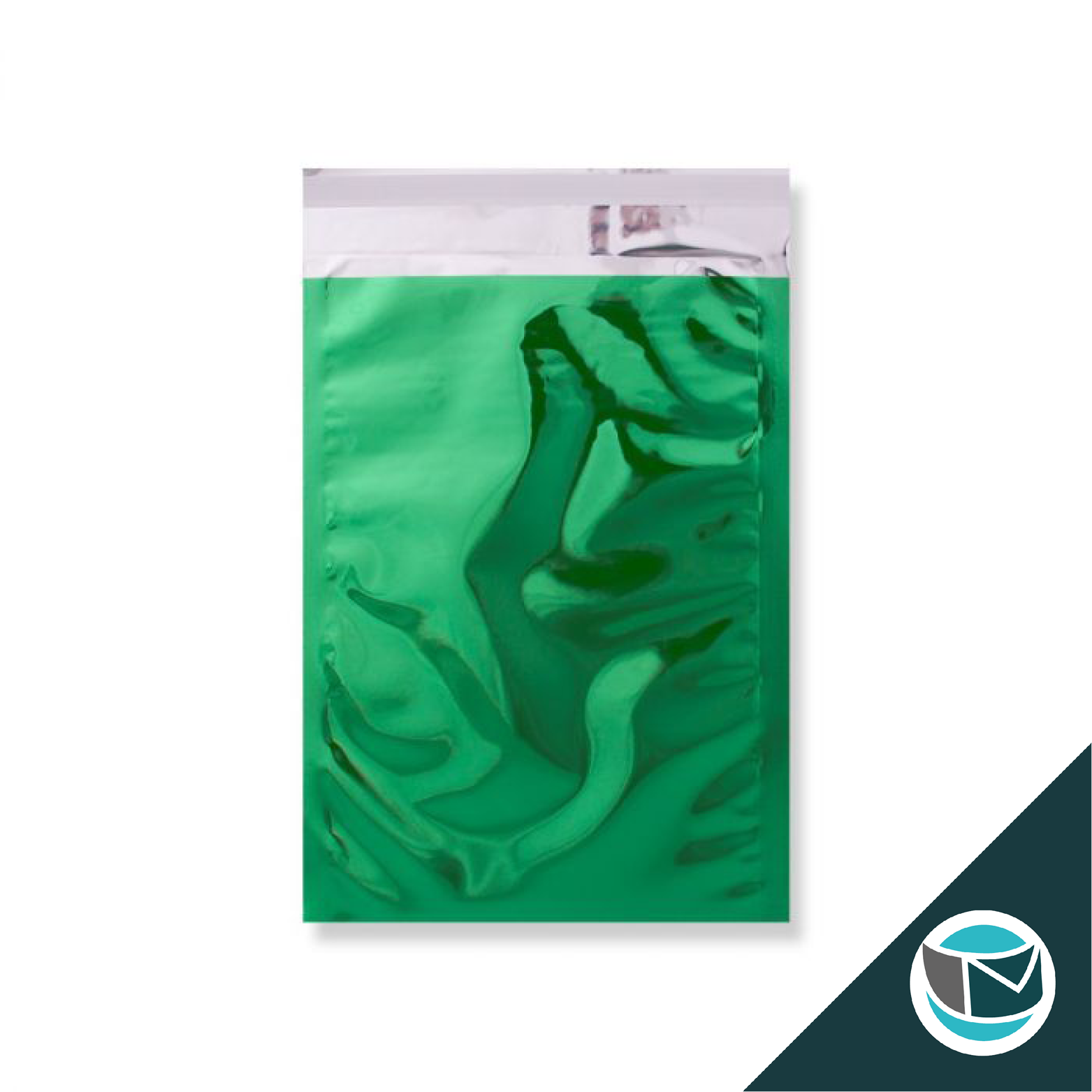 Metallic Folie Envelop (Glans) - 229x162 mm (C5) - Groen