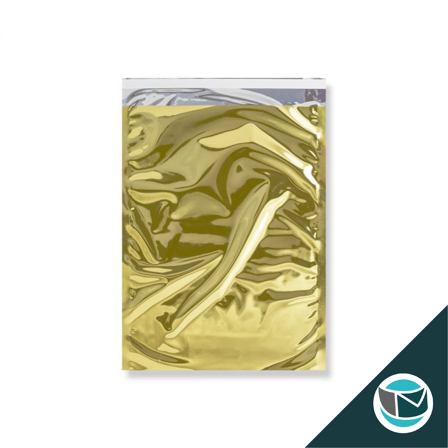 Metallic Folie Envelop (Glans) - 324x229 mm (C4) - Goud