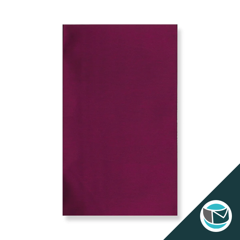 Metallic Folie Envelop (Mat) - 162x114 mm (C6) - Bordeaux