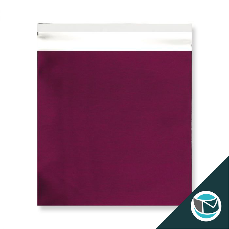 Metallic Folie Envelop (Mat) - 165x165 mm - Bordeaux