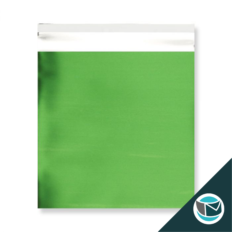 Metallic Folie Envelop (Mat) - 165x165 mm - Groen