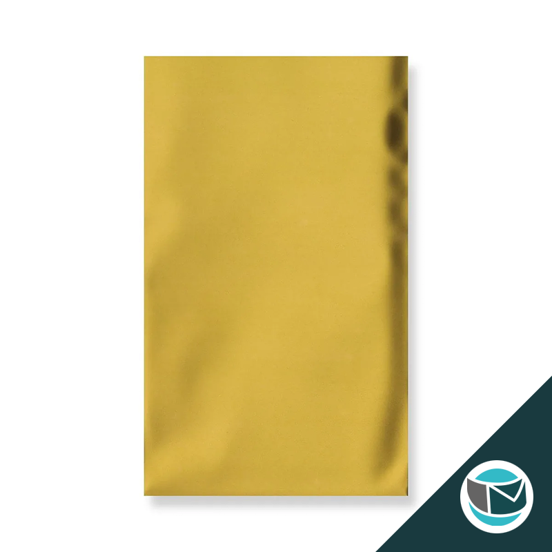 Metallic Folie Envelop (Mat) - 250x180 mm (C5+) - Goud