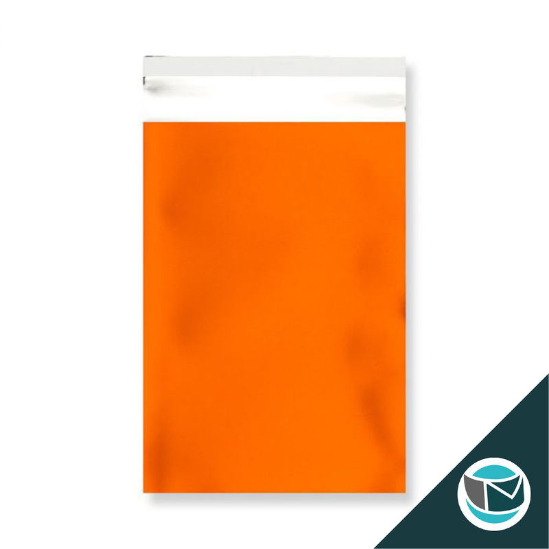 Metallic Folie Envelop (Mat) - 250x180 mm (C5+) - Oranje