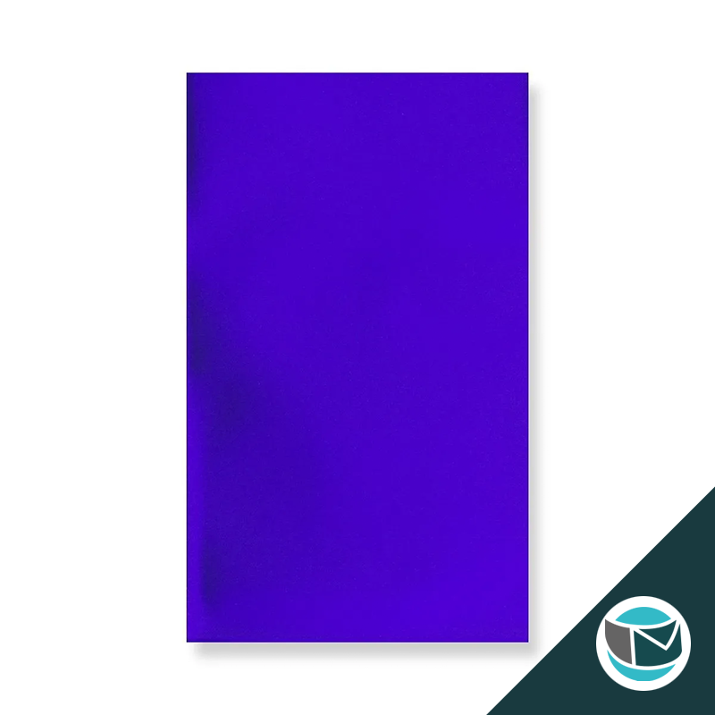 Metallic Folie Envelop (Mat) - 320x230 mm (C4) - Donkerblauw