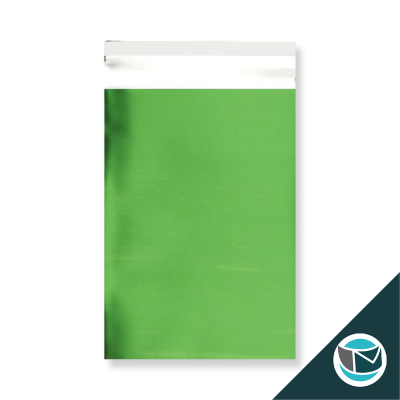 Metallic Folie Envelop (Mat) - 320x230 mm (C4) - Groen
