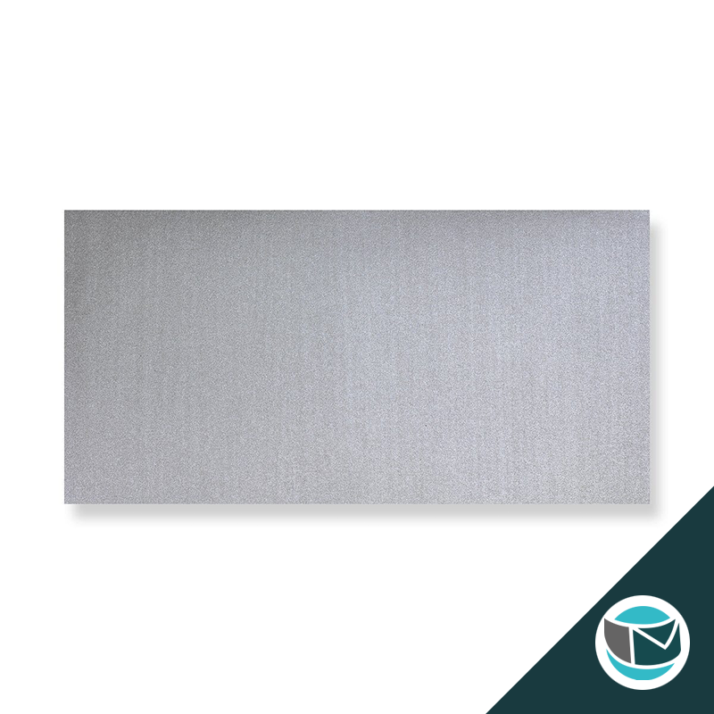 Wenskaart Envelop met Puntklep Strip - 110x220 mm (DL)   - Zilver