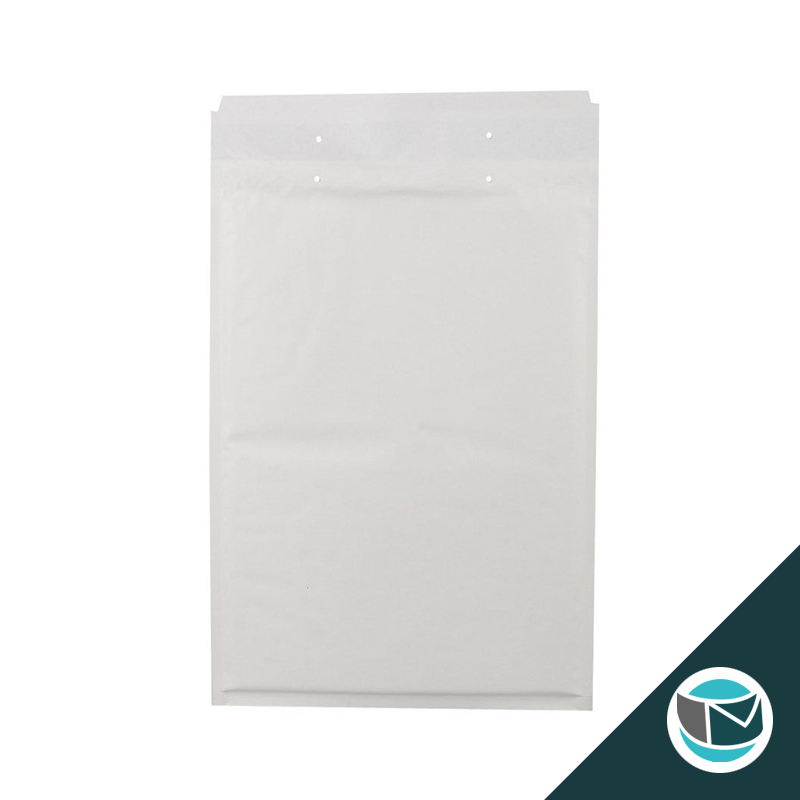 FSC Papier - Witte luchtkussen envelop D-14 tearstrip (A5+), binnenmaat 180x265mm