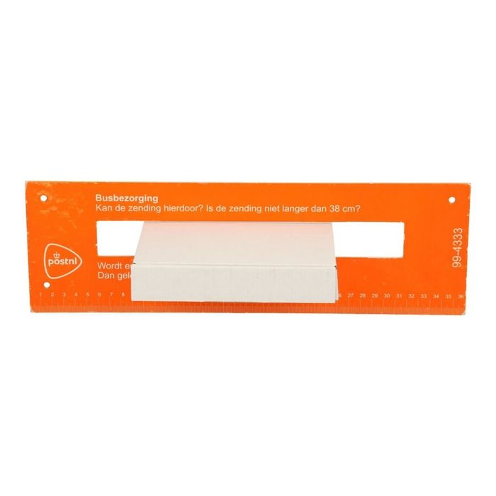 Brievenbusdoos met Bovenklep - A4 - 299 x 213 x 28 mm - Wit