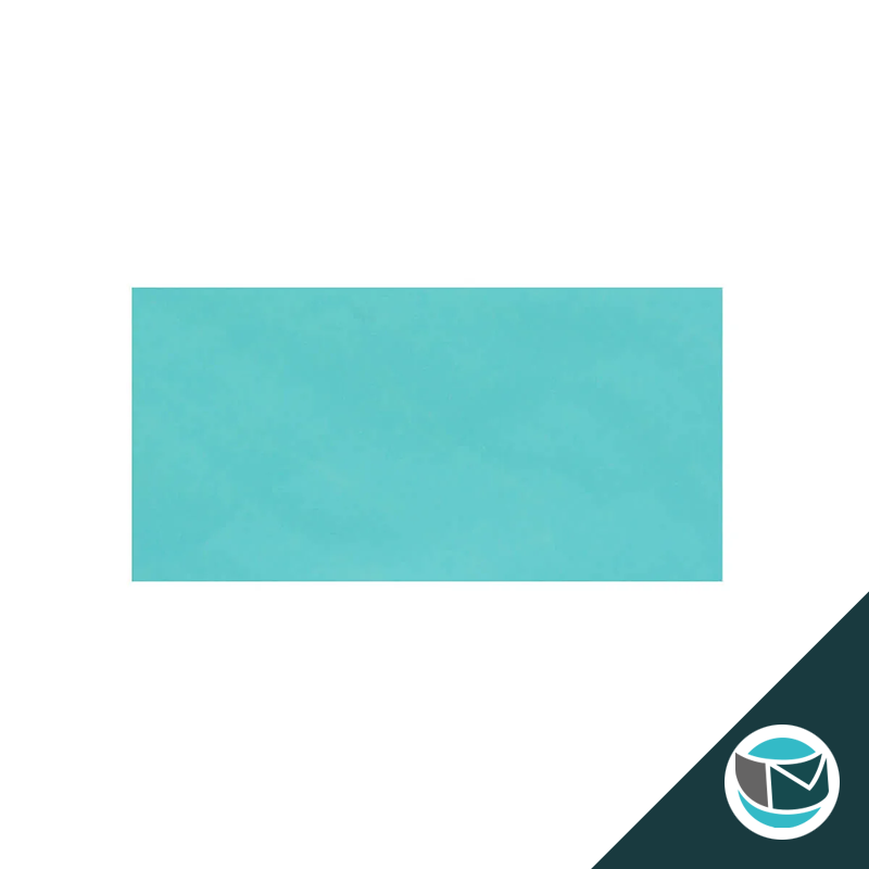 Gekleurde Premium Envelop - 110x220 mm (DL) - Turquoise