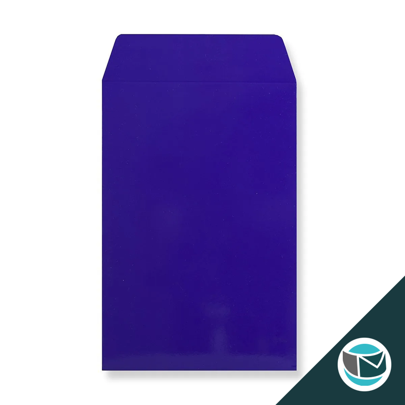 Kartonnen Duplex Enveloppen - 235x162 mm (C5) - Blauw