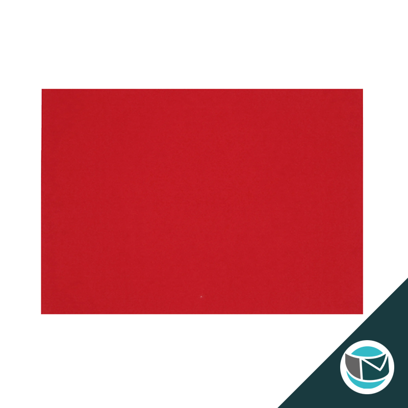 Wenskaart Envelop met Puntklep Strip - 162x229 mm (C5)  - Donkerrood